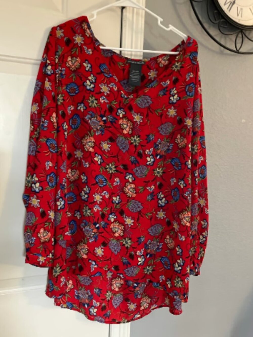 Chelsea & Theodore Brand Size XXL Floral Pattern Top